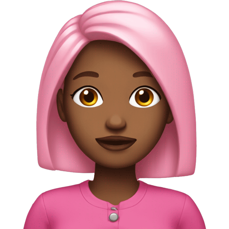 Pink it girl emoji