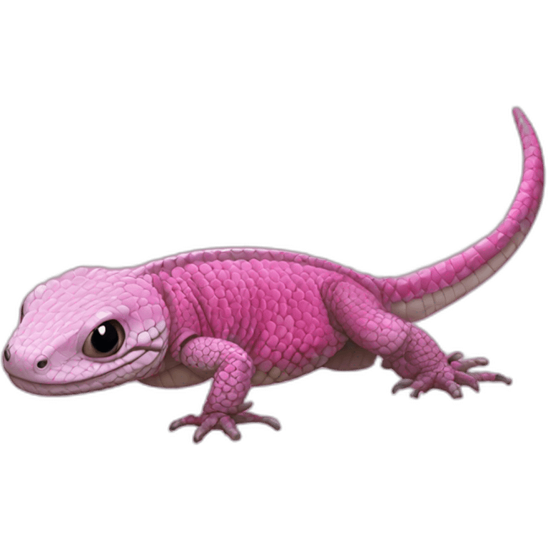 tegu lizard pink emoji