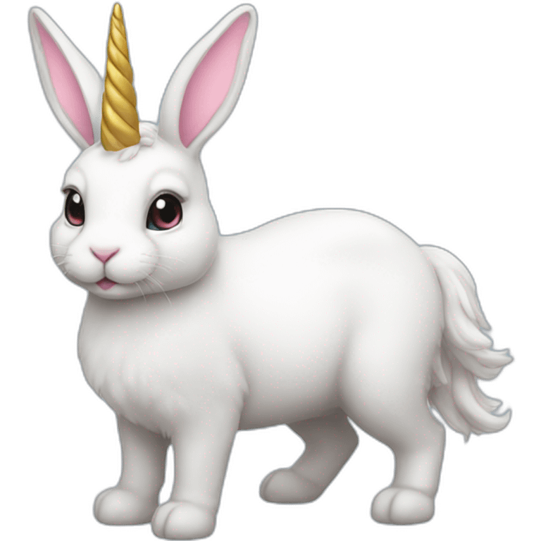 bunny unicorn emoji