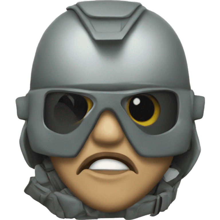 helldiver in emoji style emoji