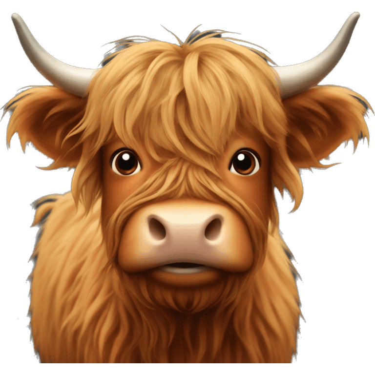 Highland cow emoji