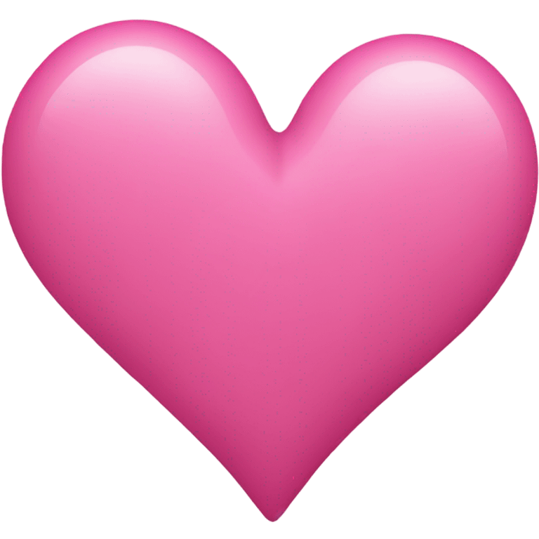 Pink heart  emoji