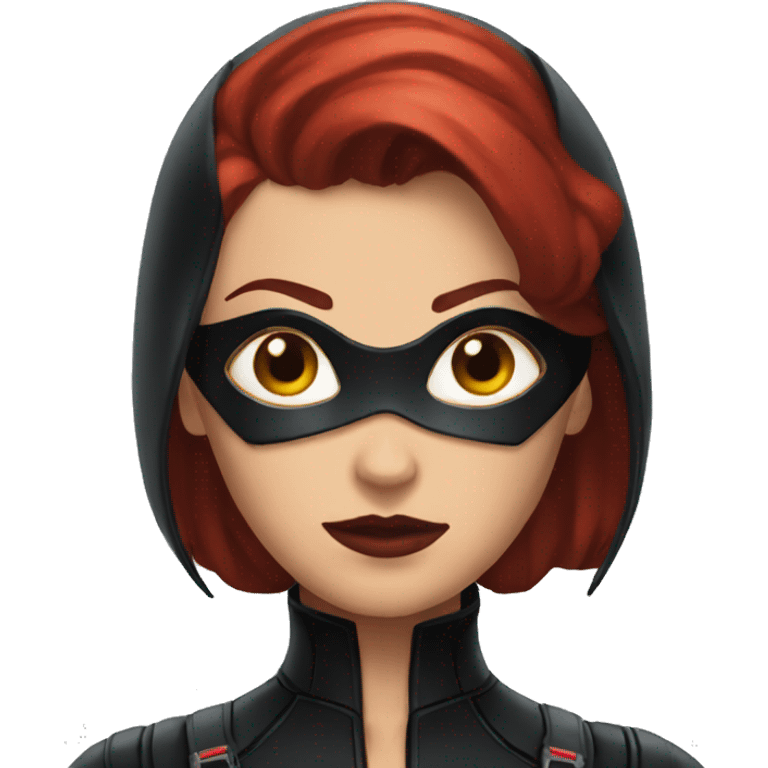 black widow marvel emoji