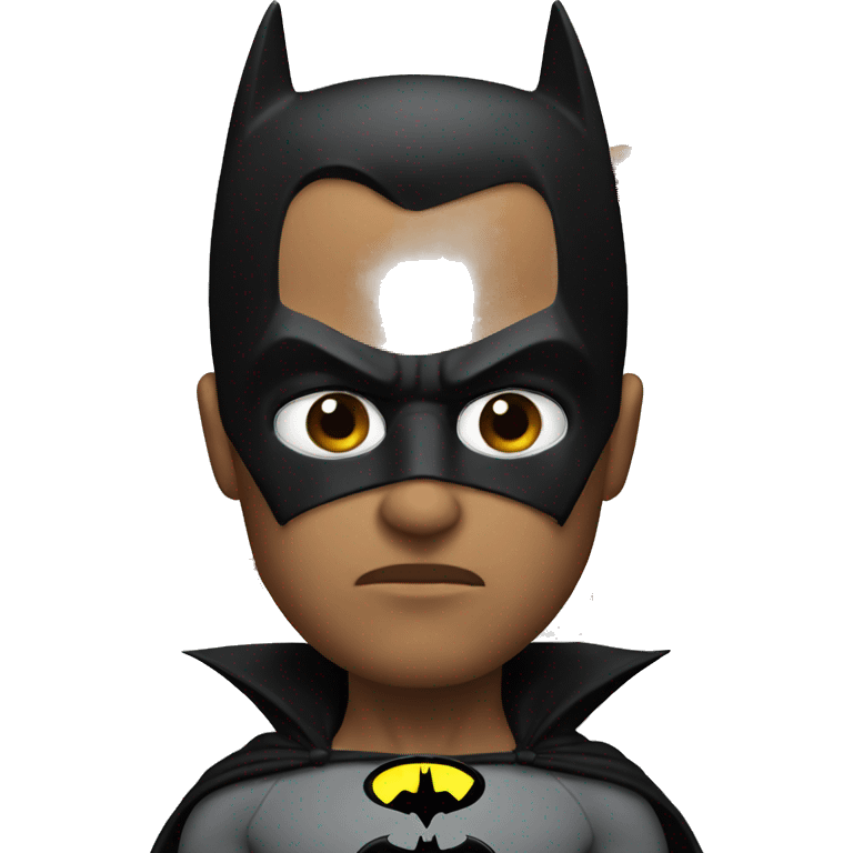 Serious Batman emoji