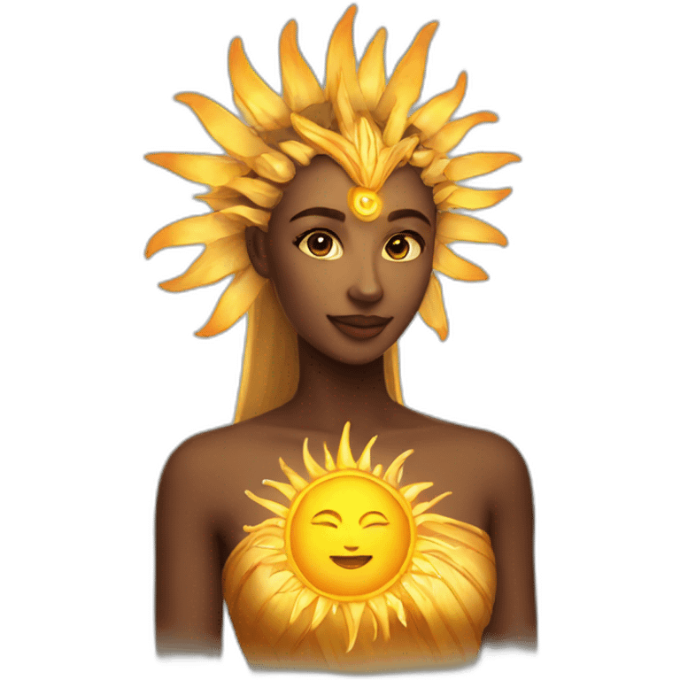 sun goddess emoji