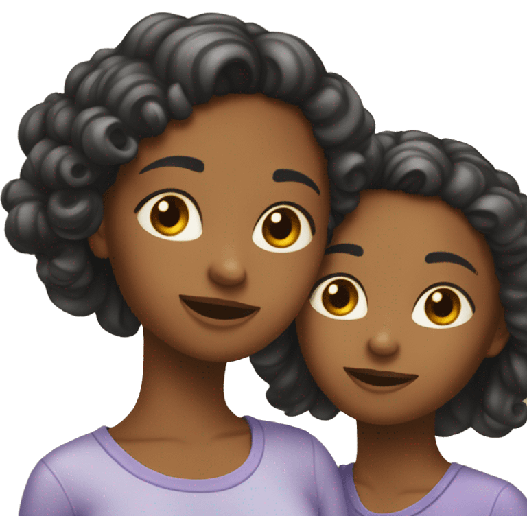 Deux filles copines emoji