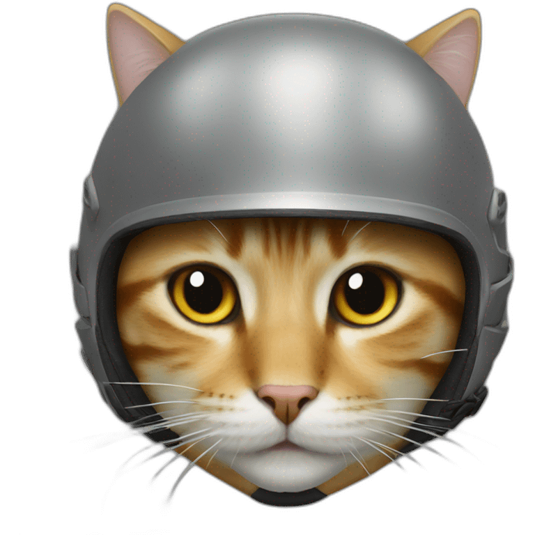 helmet-cat emoji