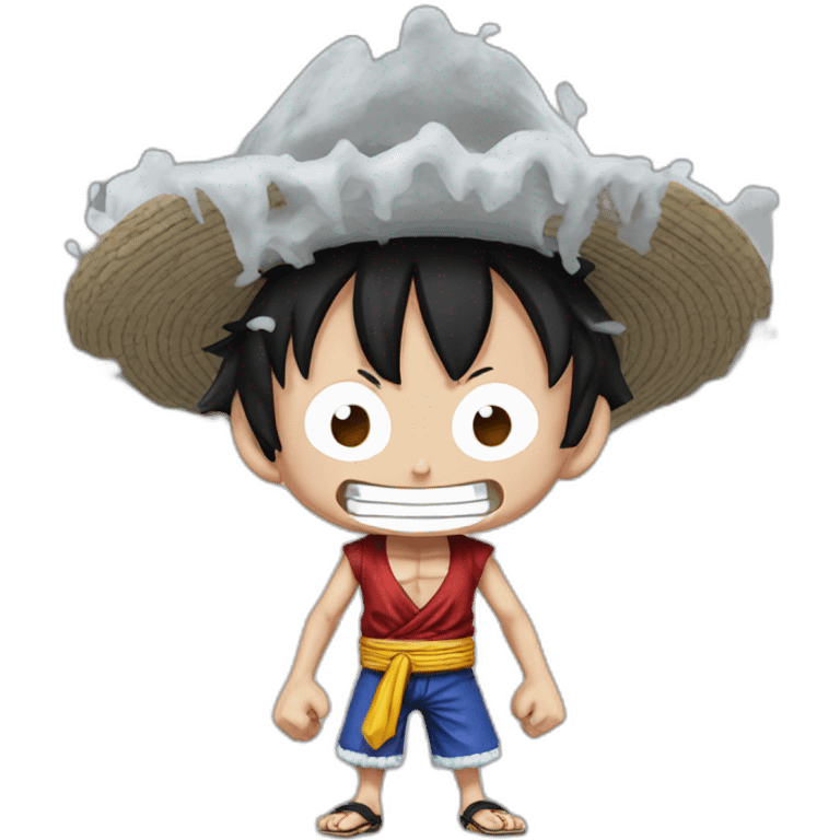 Luffy gear 5 from one piece emoji