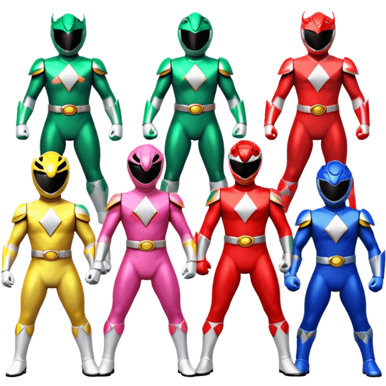 Power Rangers emoji