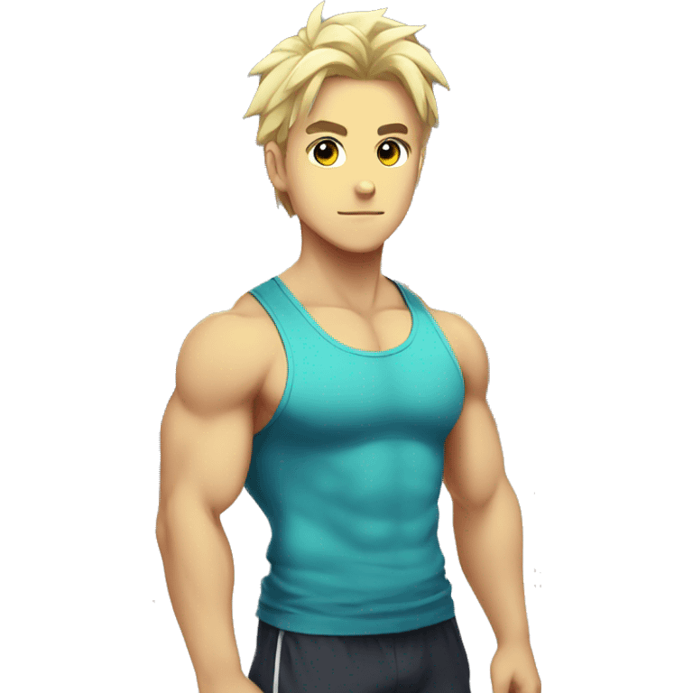 Anime gym cute  emoji