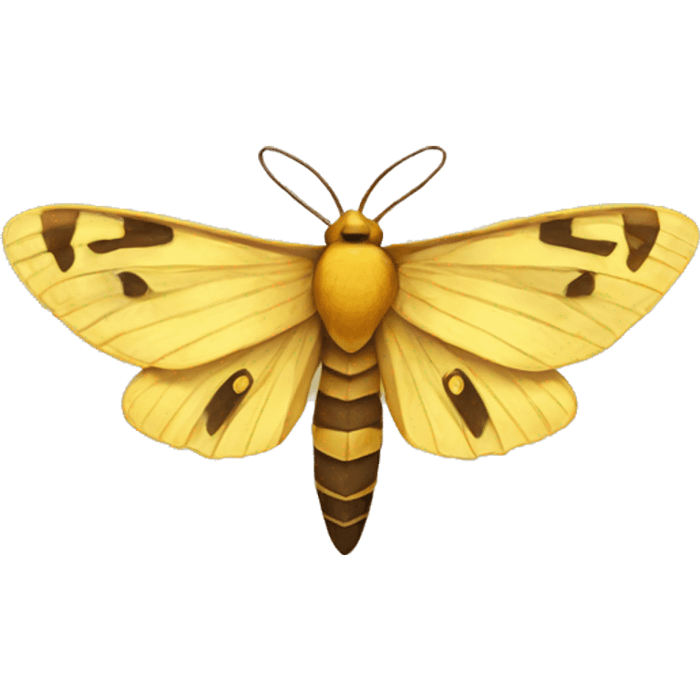 golden sun moth emoji