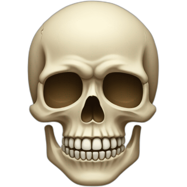 1970s skull emoji emoji