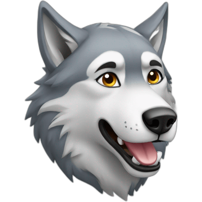 Loup emoji