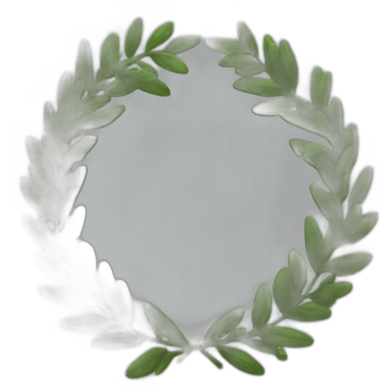 wreath of laurel emoji