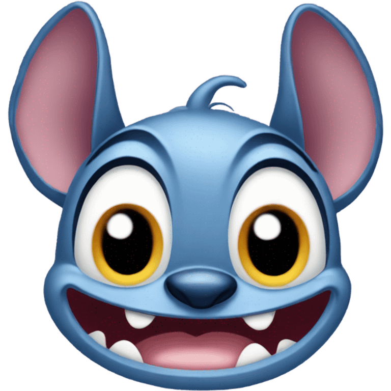 Stitch head from lilo and stitch emoji