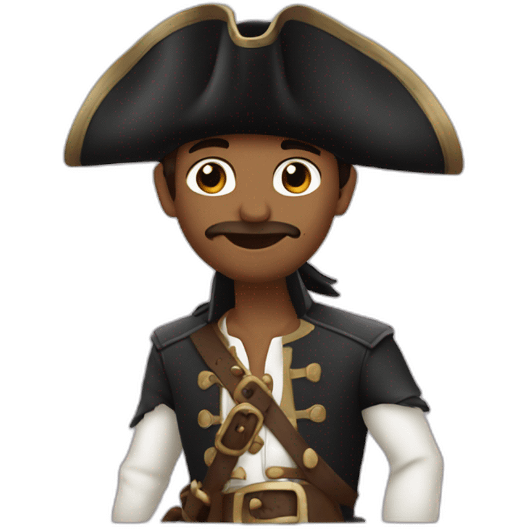 Un pirate d’amour emoji