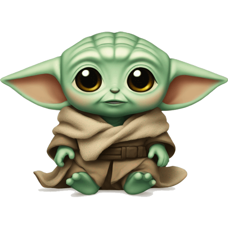 Baby yoda raacone emoji