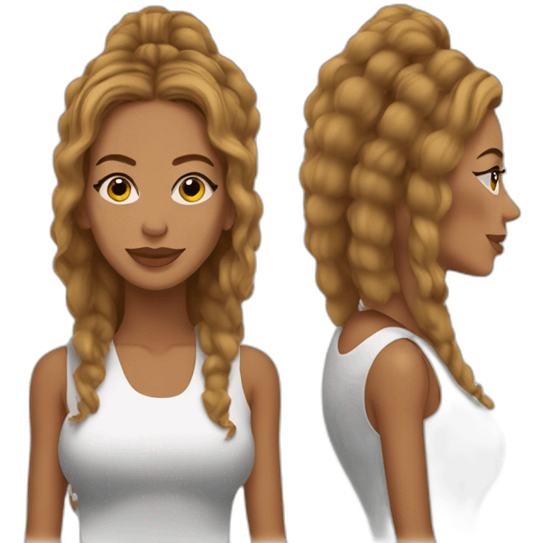 relaxed beyonce emoji