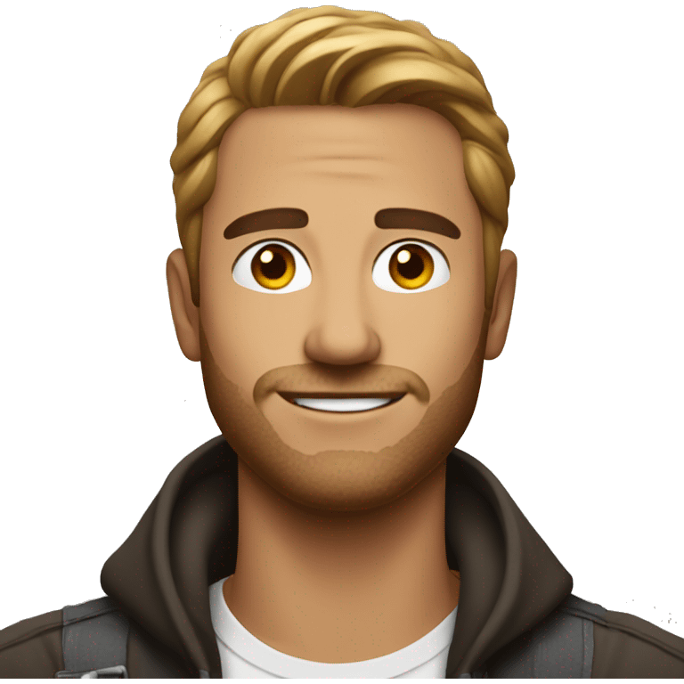 handsome man , photo for slack profile emoji