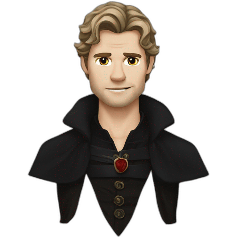 Klaus mikaelson realistic detailed emoji