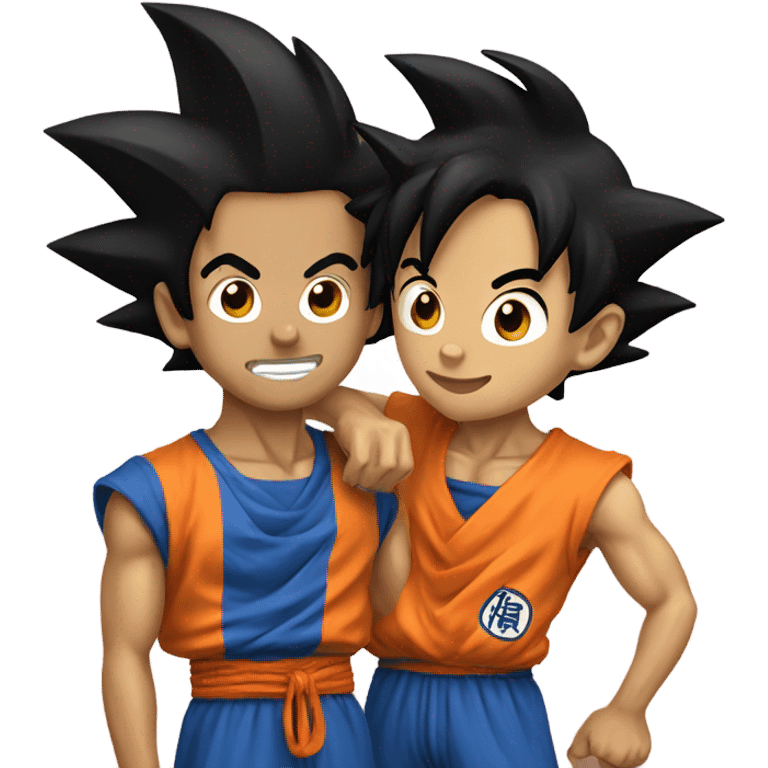 Chi chi and goku emoji