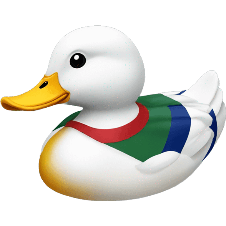 British racing duck emoji