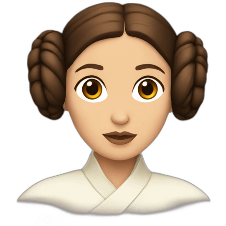 Princess leia emoji