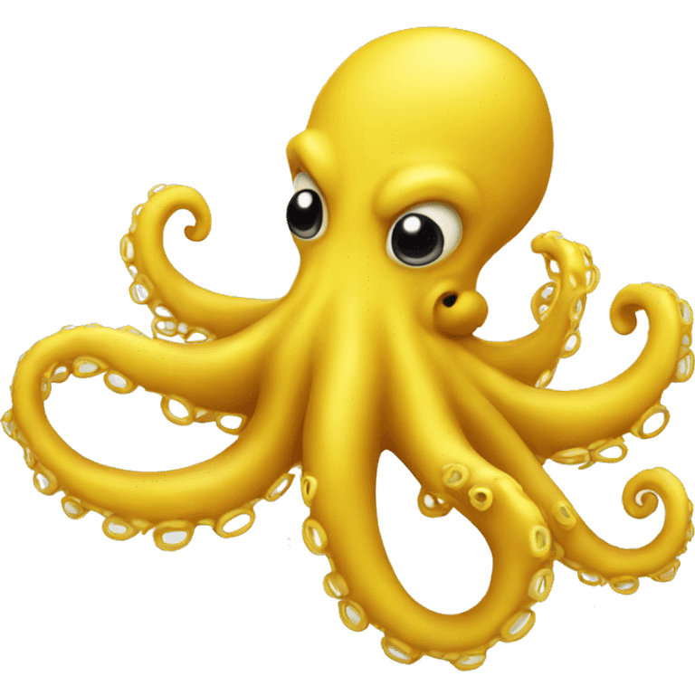 yellow octopus emoji