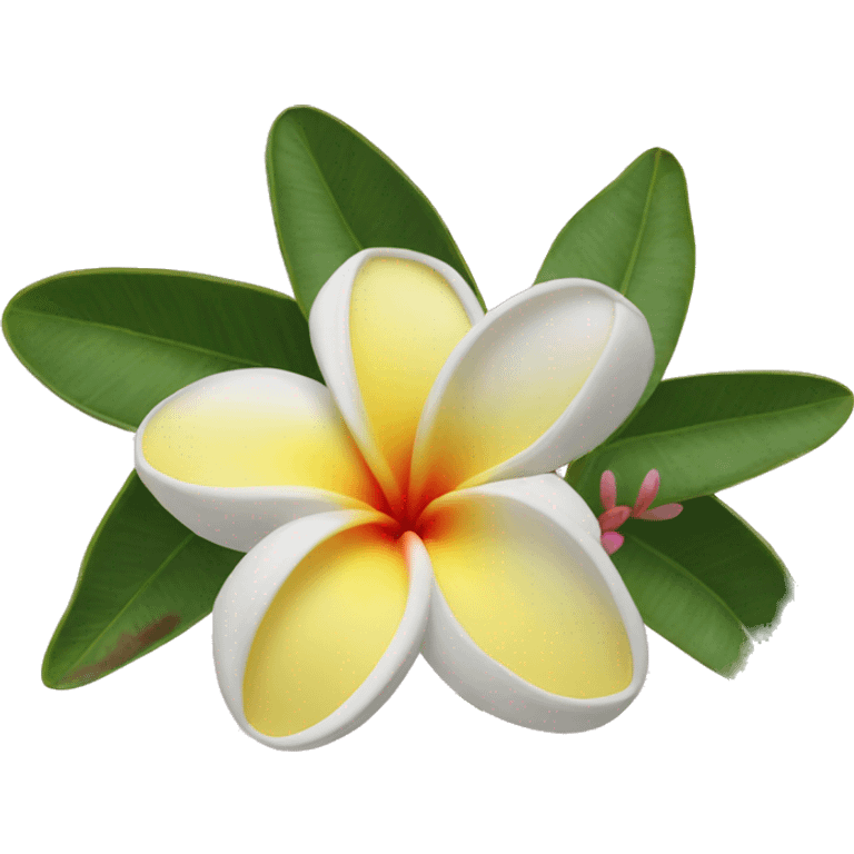 Frangipani ￼ emoji