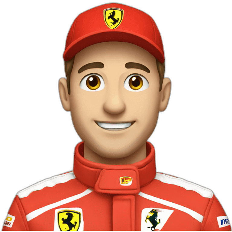 formula 1 ferrari  emoji