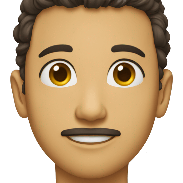 رجل يشرب عصير البرتقال emoji