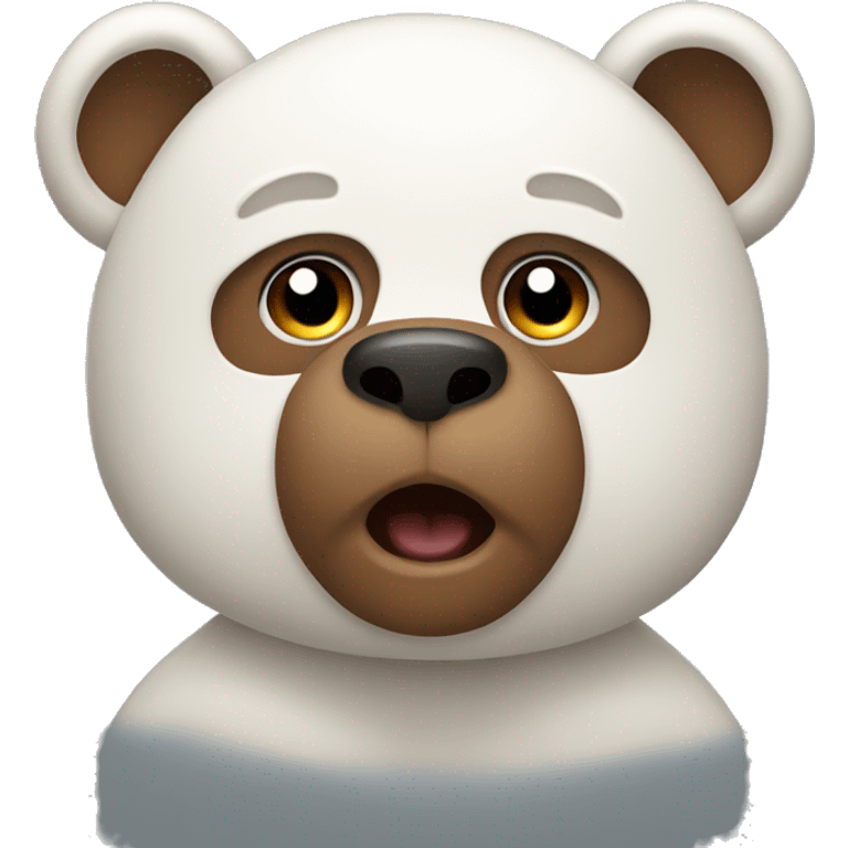 Tidy bear emoji