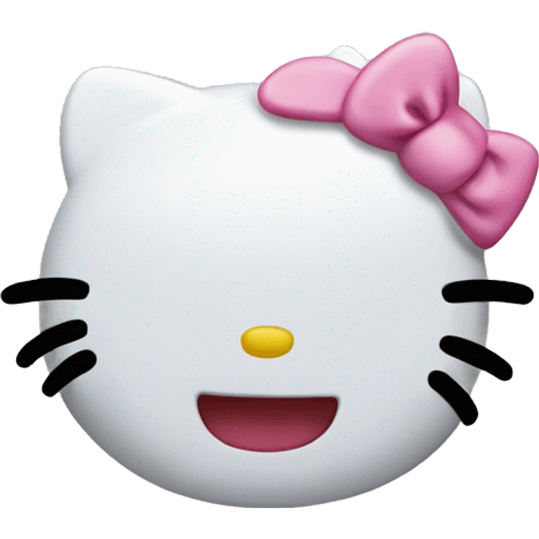 a hello kitty emoji