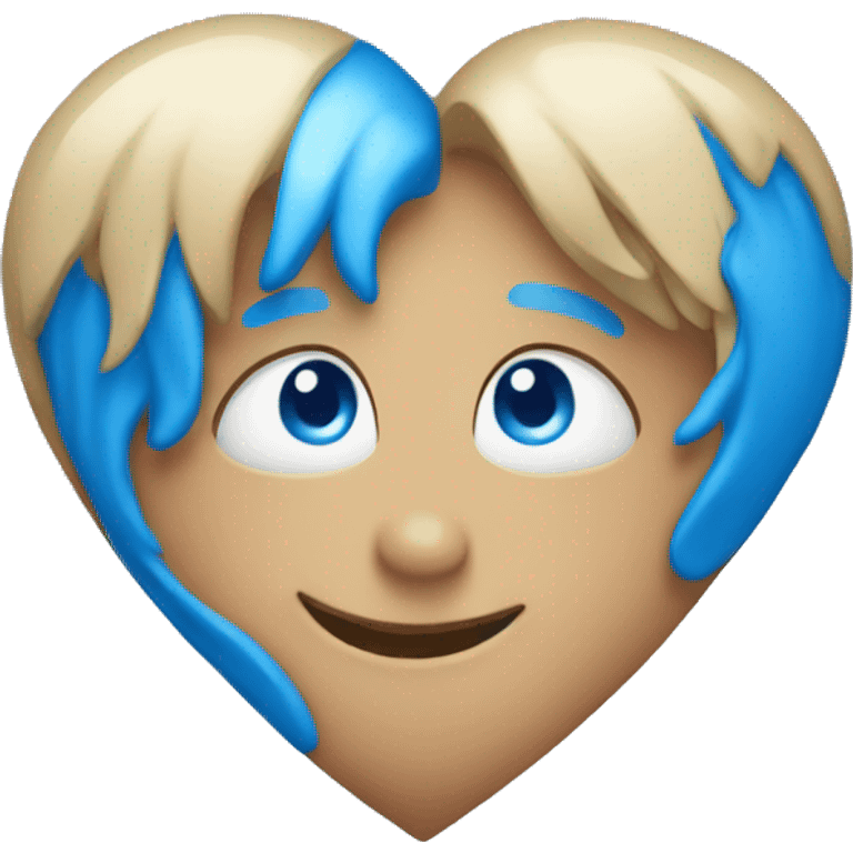 Blue heart  emoji