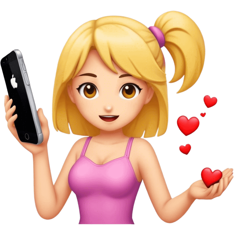 Girl loves to be naughty  emoji