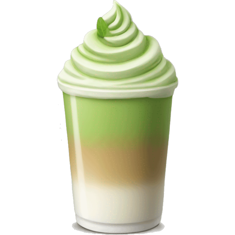 Matcha latte emoji