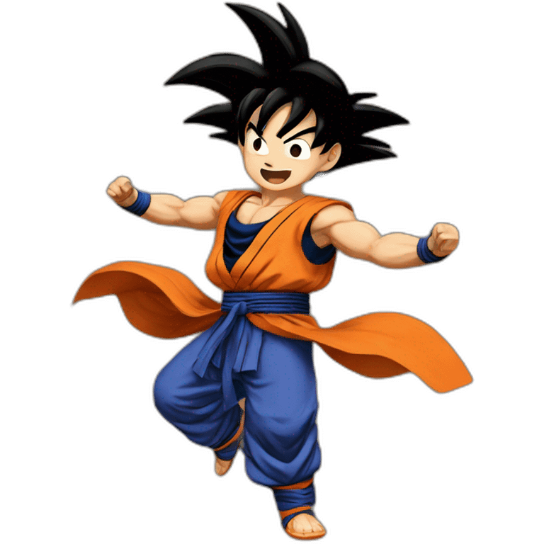 dancing goku emoji