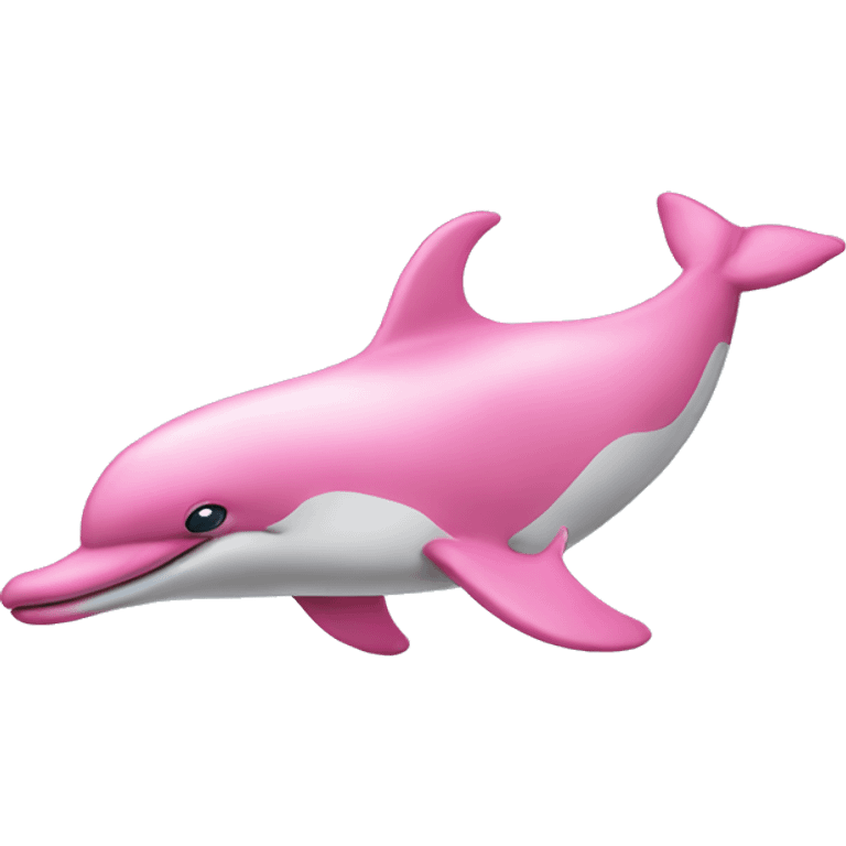 pink dolphin  emoji