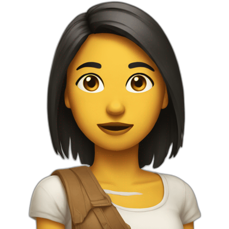 Chica emoji