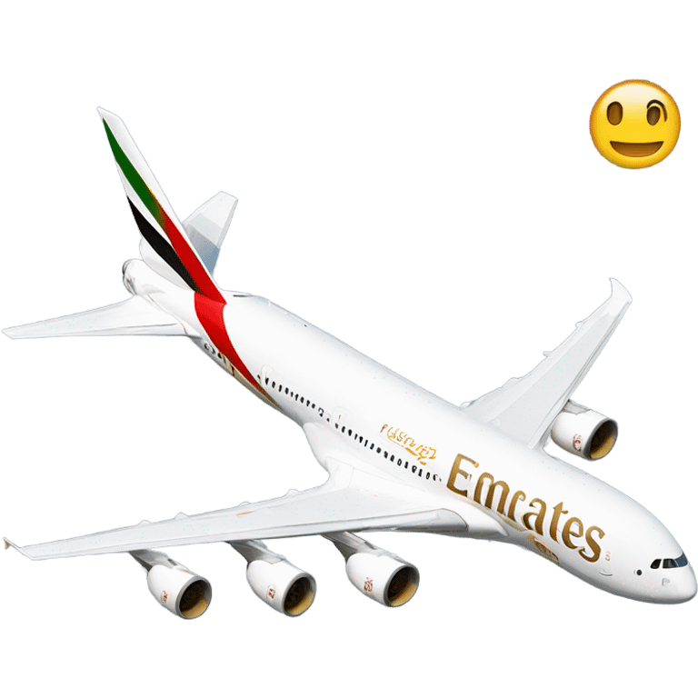 Emirates flight  emoji