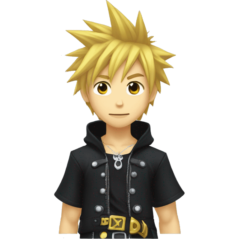 kingdom hearts roxas emoji