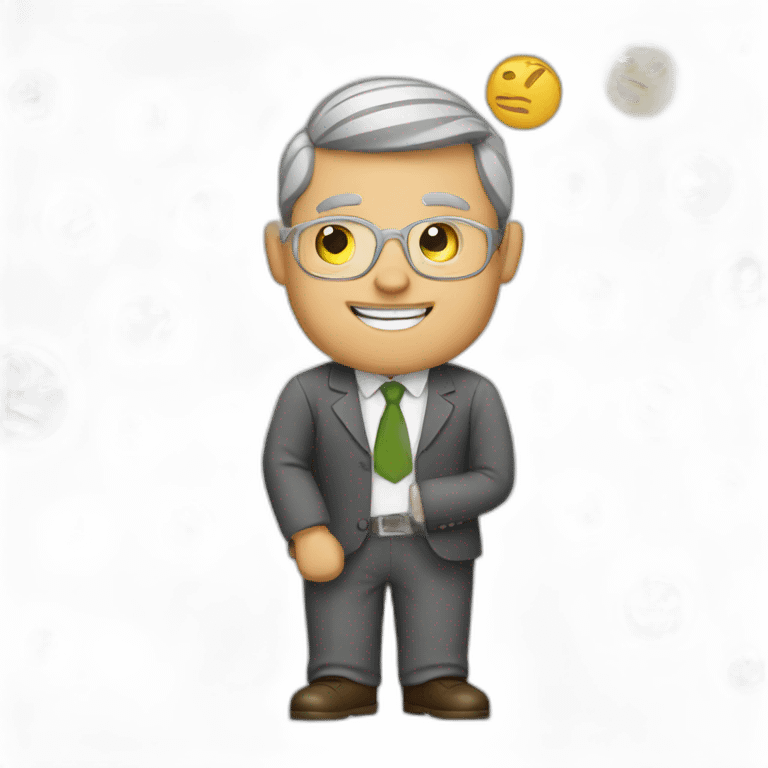 Accountant retiring emoji