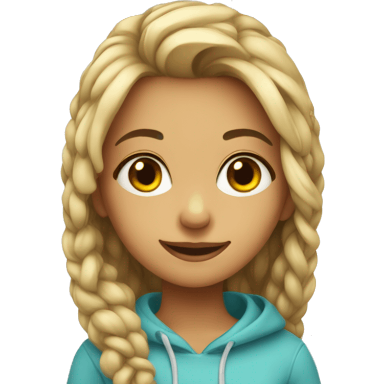 Cute girl emoji