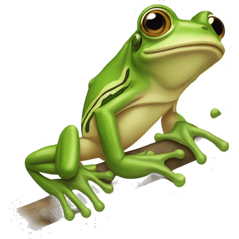 Tree frog emoji