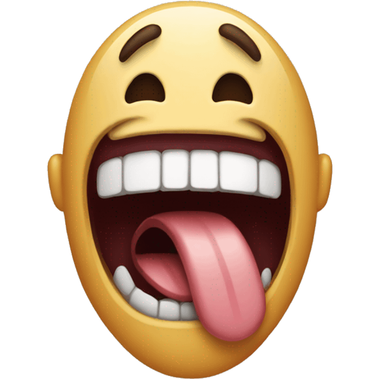 emoji with tongue emoji