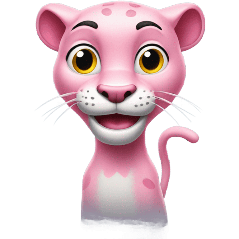 Pink panther emoji