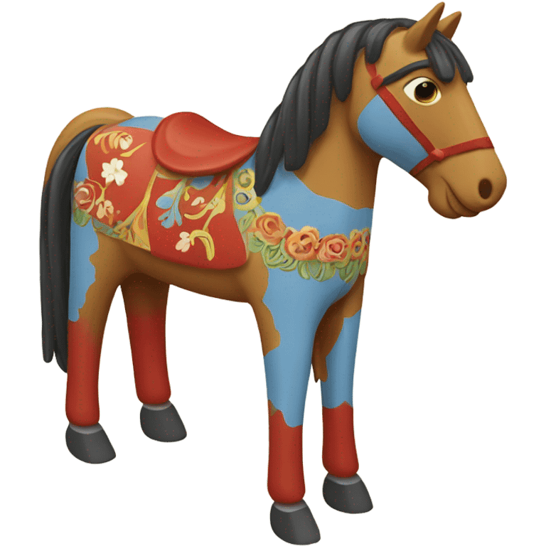 Dala horse emoji