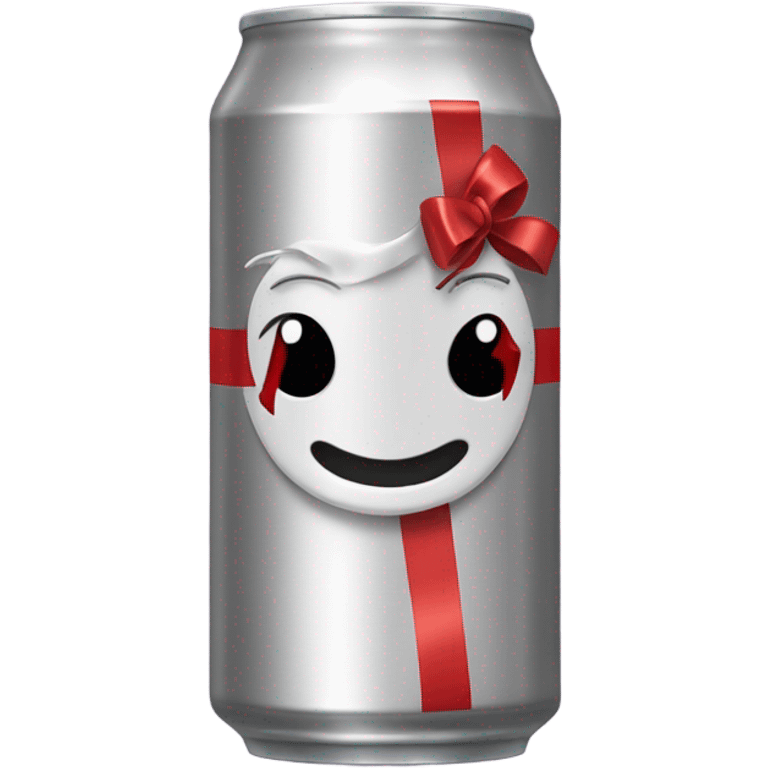 Diet Coke with bow emoji