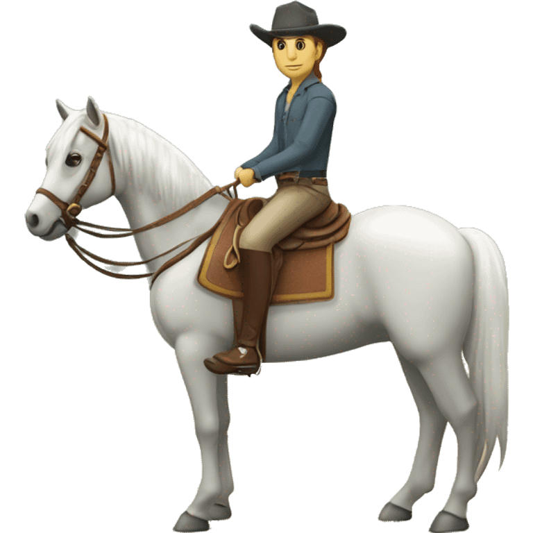 Caballo alazan con mancha en la frente chikitita emoji