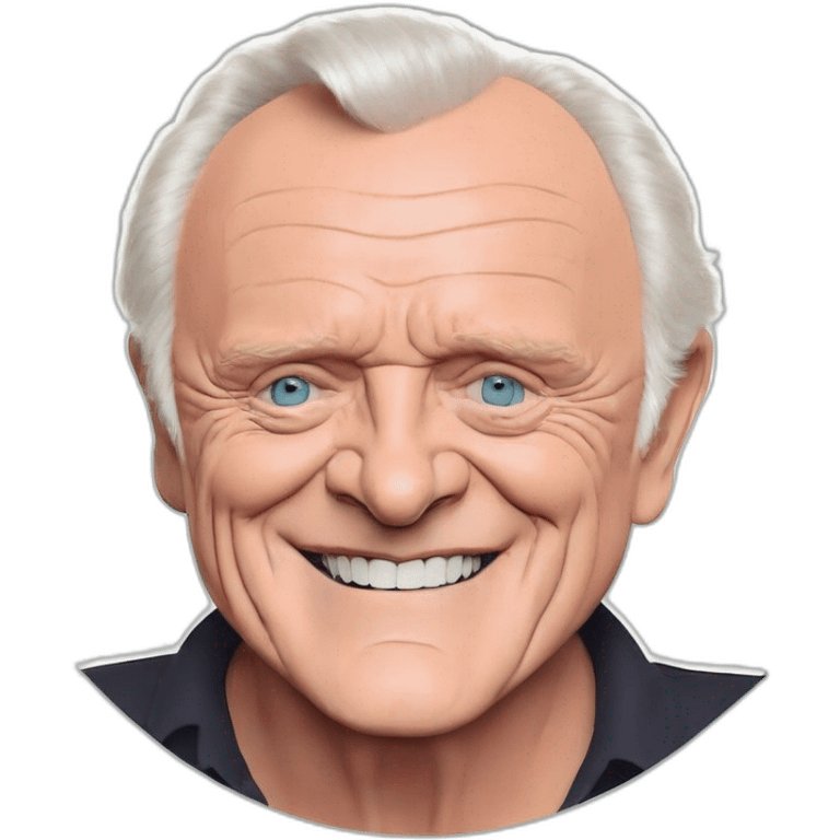 anthony-hopkins cartoon wearing henley emoji